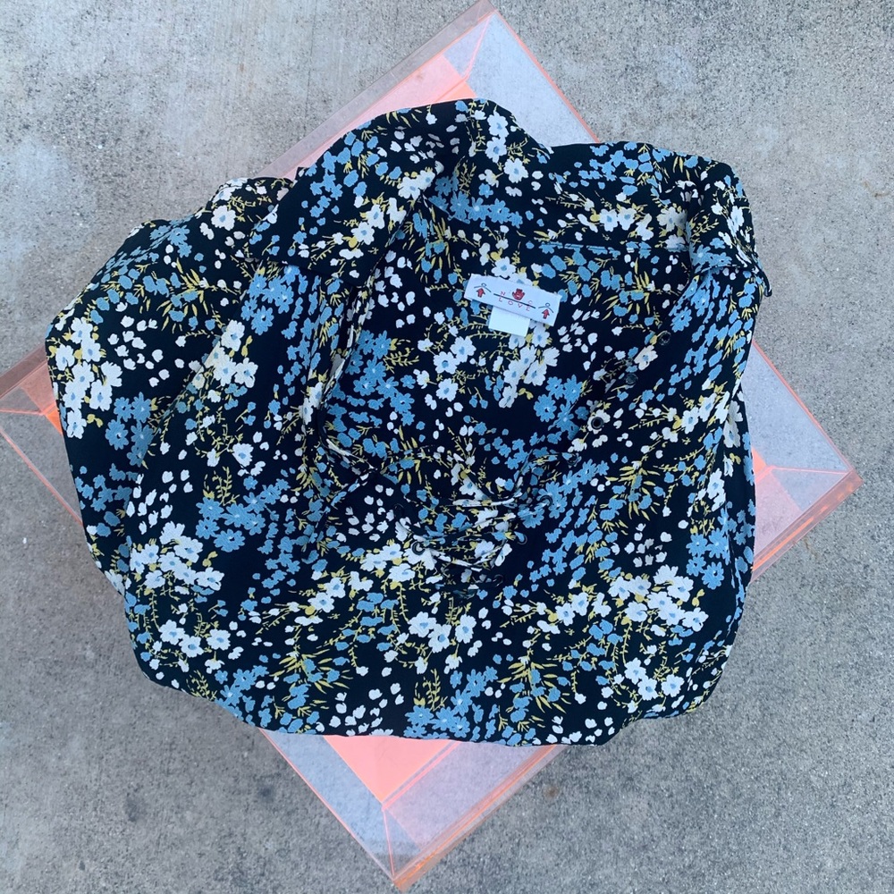 Vintage Floral Mini Dress